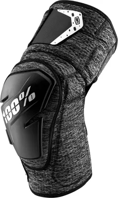 Produktbild von 100% Unisex Knieschoner Fortis , Grau Schwarz, L/XL