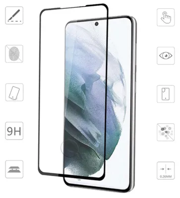 Image de Pour Samsung Galaxy S23 Plus : film de protection en verre trempé 3D Full LCD H9, protection latérale