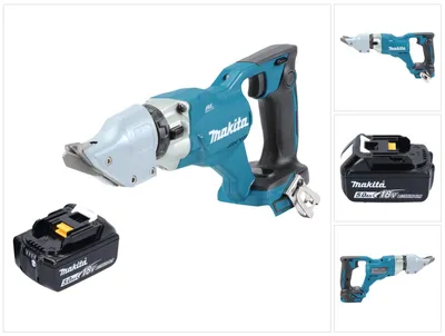 Immagine prodotto di Makita DJS 200 T1 cesoie per lamiera a batteria 18 V 2,0 mm brushless + 1x batteria ricaricabile 5,0 Ah - senza caricabatterie