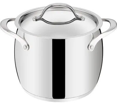 Kochtopf mit Deckel, 20 cm, 1,6 L, Edelstahl, spülmaschinengeeignet