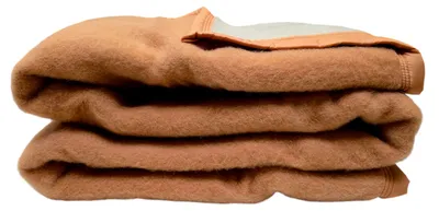Produktbild von Savanne 100% reiner Schurwolle Decke - Ganzjahres (500 gramm) - Beige-240 x 260 cm