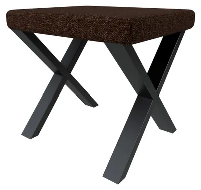 Image de Banc Akiko Metal A - Ensemble de bancs d'angle pour votre salle à manger, cuisine moderne, coin salon, coin repas. Parfait pour la cuisine, le bureau et la réception. Fabrication solide et robuste. (50x44-Inari28)
