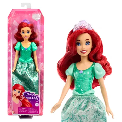 Obrázek produktu pro Mattel Disney Princess Lalka Arielka MaBa Syrenka 3+