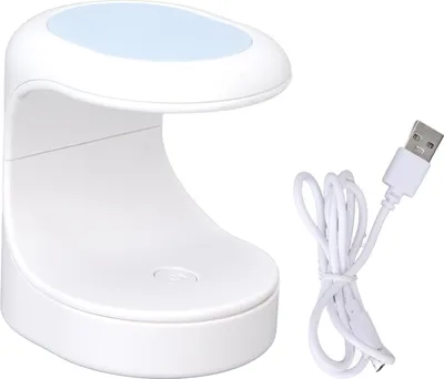 Produktbild von Mini-UV-LED-Nageltrockner 16 W, 3er-Set, „Light Chips“, 60-Sekunden-Timer, Nagellack-Härtungslampe mit USB-Kabel