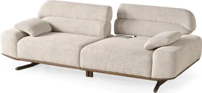 Zdjęcie produktu dla Sofa 3-osobowa Nowoczesne meble tapicerowane do salonu Sofa 3-osobowa tapicerowana