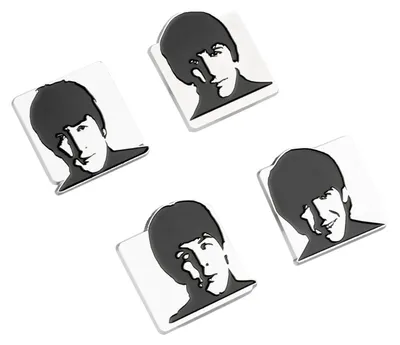 Obrázok produktu pre Erik Editores The Beatles sada 4 odznakov Jedna veľkosť