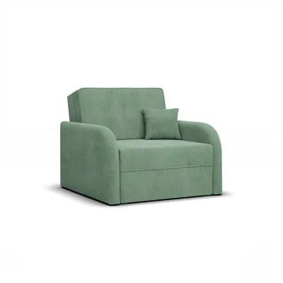 Produktbild von Sessel mit Schlaffunktion, Schlafsessel für Wohnzimmer, SOMO 80cm, Grün