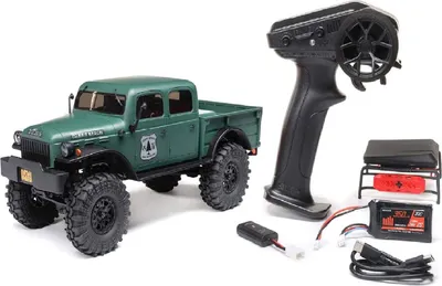Zdjęcie produktu dla Axial R/C Dodge Power Wagon, Gąsienicowy, 1:24, 350 mAh, 325,5 g