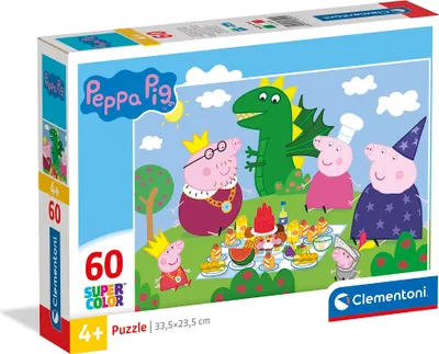 Zdjęcie produktu dla Puzzle 60 Elementw winka Peppa Pig