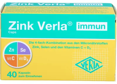 Immagine prodotto di VERLA Zinco Immunitario Capsule, 40 Capsule