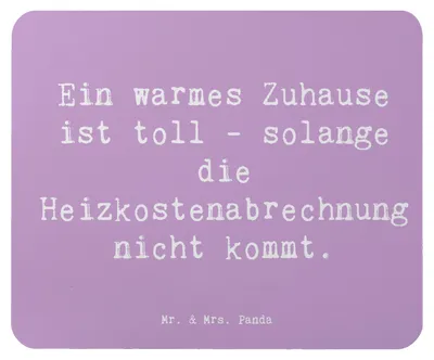 Produktbild von Mr. & Mrs. Panda Mauspad Spruch Geborgenheit im Zuhause - Lavendeltraum - Geschenk, Motivation, Wohlbefinden, Stimmungen, Mouse Pad, Mousepad, laptop, mousematte, Zitat