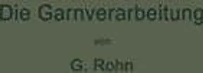 Image de Die Garnverarbeitung