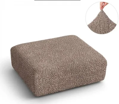 Produktbild von Hyperelastischer Bezug für Sofasitz, Kissen, 50 - 100 cm (Beige)
