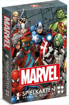 Image de Cartes à jouer Marvel Universe Number 1
