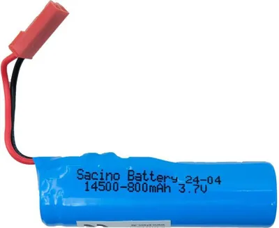 Produktbild von Akku 14500 3,7V 800 mAh JST Stecker Rundzellenakku