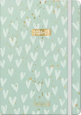 Produktbild von Schülerkalender 2026/2027 "Hearts" | A5, Textil
