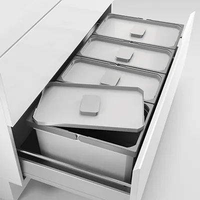 Produktbild von Naber Cox Box E 1000-4. hellgrau