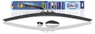 Produktbild von alca® Scheibenwischer SUPER FLAT 430 mm: Flaches Wischerblatt mit Spoiler