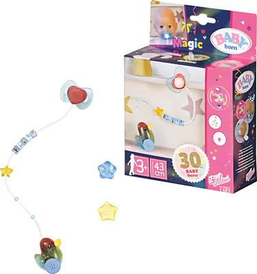 Produktbild von BABY born® Interactive Magic Schnuller 43cm