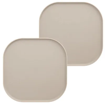 2er-Set Silikon-Futtermatten, wasserdicht, 26 x 26 cm