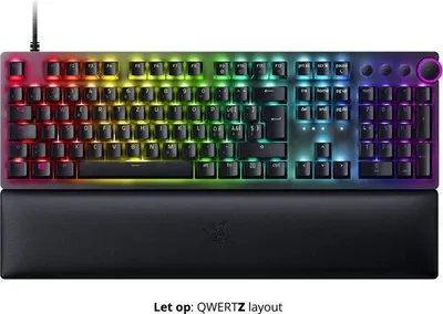 Produktbild von Razer Huntsman V2 Analog – Gaming-Tastatur – Analoger optischer Schalter – QWERTZ-Layout