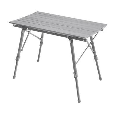 Produktbild von JAWINIO Campingtisch klappbar Falttisch höhenverstellbar Aluminium Silber