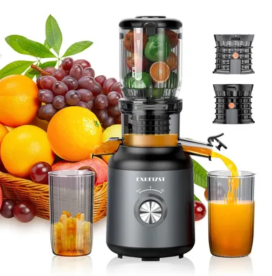 Slow Juicer 250 W, 103 mm Öffnung, BPA-frei, 1 l