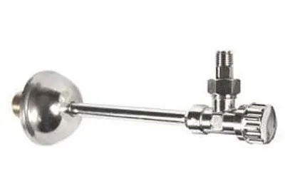 Obrázek produktu pro Vodovodní kohoutek pro splachovací nádržku s trubkou – 3/8" x 1/2"
