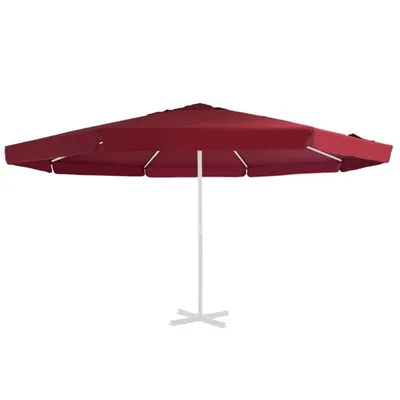 Immagine prodotto di vidaXL Copertura di ricambio per ombrellone Bordeaux rosso 515 cm