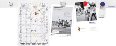 Obrázok produktu pre Magnetoplan 16271M, Biela, 50 mm, 1000 mm