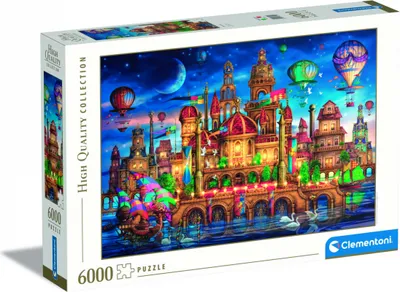 Zdjęcie produktu dla Puzzle 6000 elementów Clementoni Downtown