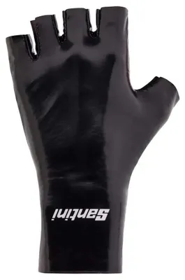 Produktbild von SANTINI Fingerlose Fahrradhandschuhe - MADSS AERO - Schwarz M