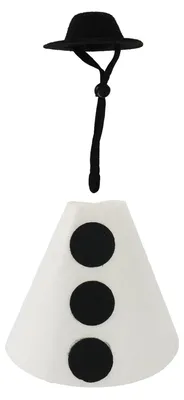 Produktbild von Weihnachtliche Gänse-Verkleidung für 58 cm große Gänsefiguren aus Filz, geeignet für Bäume, Schneemänner, Rentiere und andere Figuren, zur Dekoration von Garten, Rasen, Terrasse und Hof.