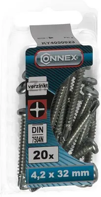 Zdjęcie produktu dla Śruby z wiertłem Connex 4,2 x 32, 20 sztuk, VZ – KY4050023