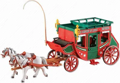 Produktbild von 6429 - PLAYMOBIL - Postkutsche (Folienverpackung)