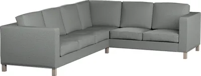 Produktbild von Dekoria Bezug für Karlanda Sofa Ecke links, blau, 36cm x 30cm x 50cm