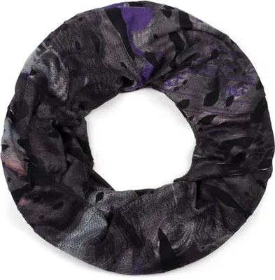 Image de Écharpe styleBREAKER Loop, style "éclaboussures" avec des taches et des motifs, aspect vintage "détruit", unie, référence 01016119