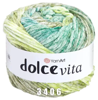 Obrázek produktu pro YarnArt Dolce Vita příze 150 g / 100 m - barva 3406 - pletací a háčkovací příze