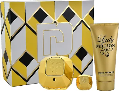 Produktbild von Paco Rabanne Lady Million Edp 80Ml+Bl100 Ml+Edp 5Ml