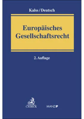 Zdjęcie produktu dla Europäisches Gesellschaftsrecht