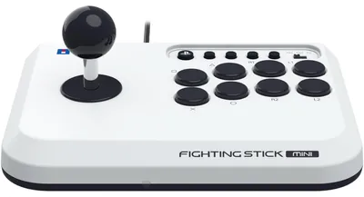 Obrázek produktu pro Hori Fighting Stick Mini, Letový joystick, PC, PlayStation 4, PlayStation 5, Capture button, Tlačítko domů, Tlačítko Turbo, Kabel, USB, USB Typ-A