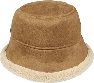 Loevenich Hat Polyester Bucket Hat 676901 in 047-toffee