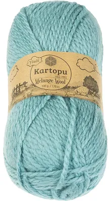 Obrázok produktu pre Priadza MELANGE WOOL – 100 g / 170 m – modrá