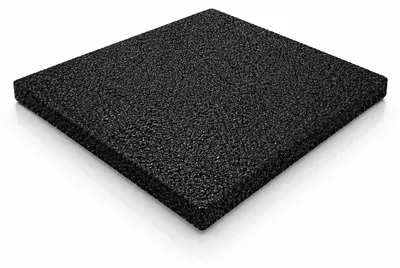 Anti-Vibrationsmatte 60x60x2 cm Gummi für Waschmaschine