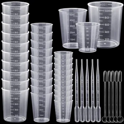 Produktbild von Messbecher-Set – 30 Stück – 30 ml – Kunststoff – Wiederverwendbar