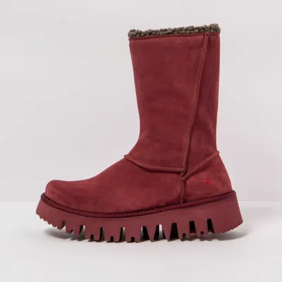 Image de Art Botte pour Femme 1805 LUX SUEDE RIOJA/TRENTO Couleur Rouge