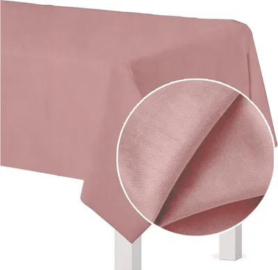 Produktbild von Tischdecke MATT VELVET puderrosa für Tisch 140x240cm