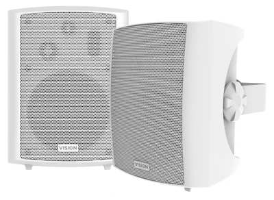 Image de Vision SP-1800 haut-parleur 3 voies Blanc Câblé 50 W