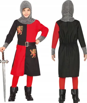 Produktbild von Kostüm RITTER Krieger Mittelalter Karnevalsball 10-12 Jahre