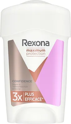 Image de Rexona Women - Déodorant stick - Protection maximale Confiance en soi - Anti-transpirant - 45 ml - 1 pièce